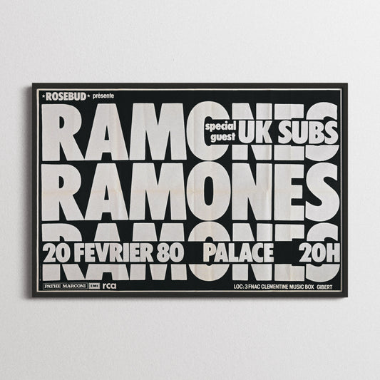 Ramones - Le Palace - 1980