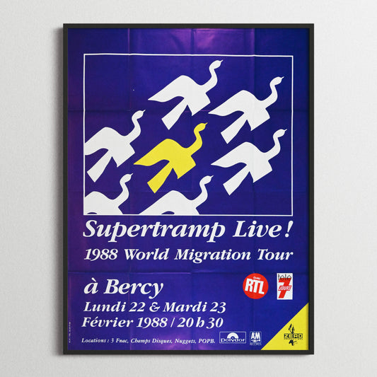 Supertramp - "World Migration" - Bercy - 1988