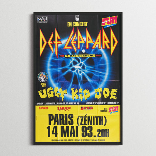 Def Leppard - "The 7-Day Weekend Tour "- 1993