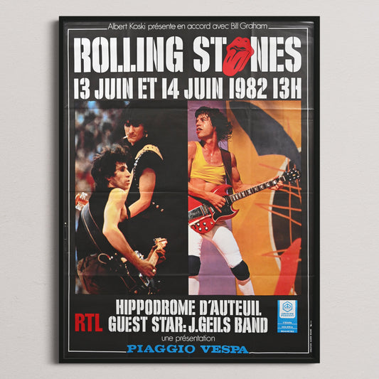 Rolling Stones - Hippodrome d'Auteuil - 1982