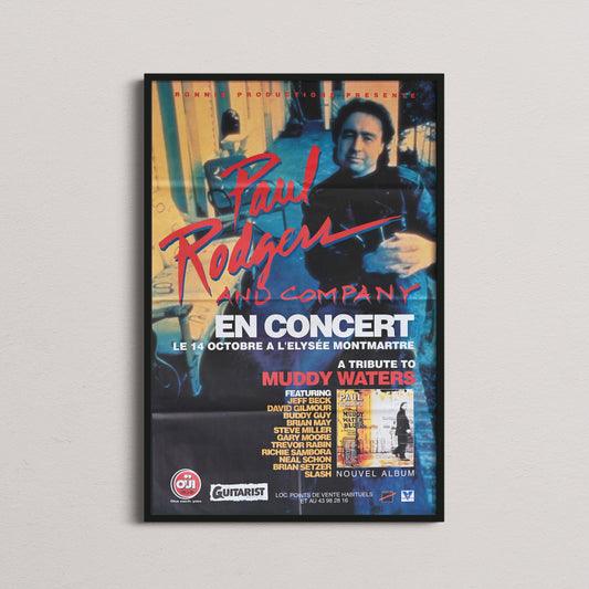 Paul Rodgers - Muddy Water Blues - 1993