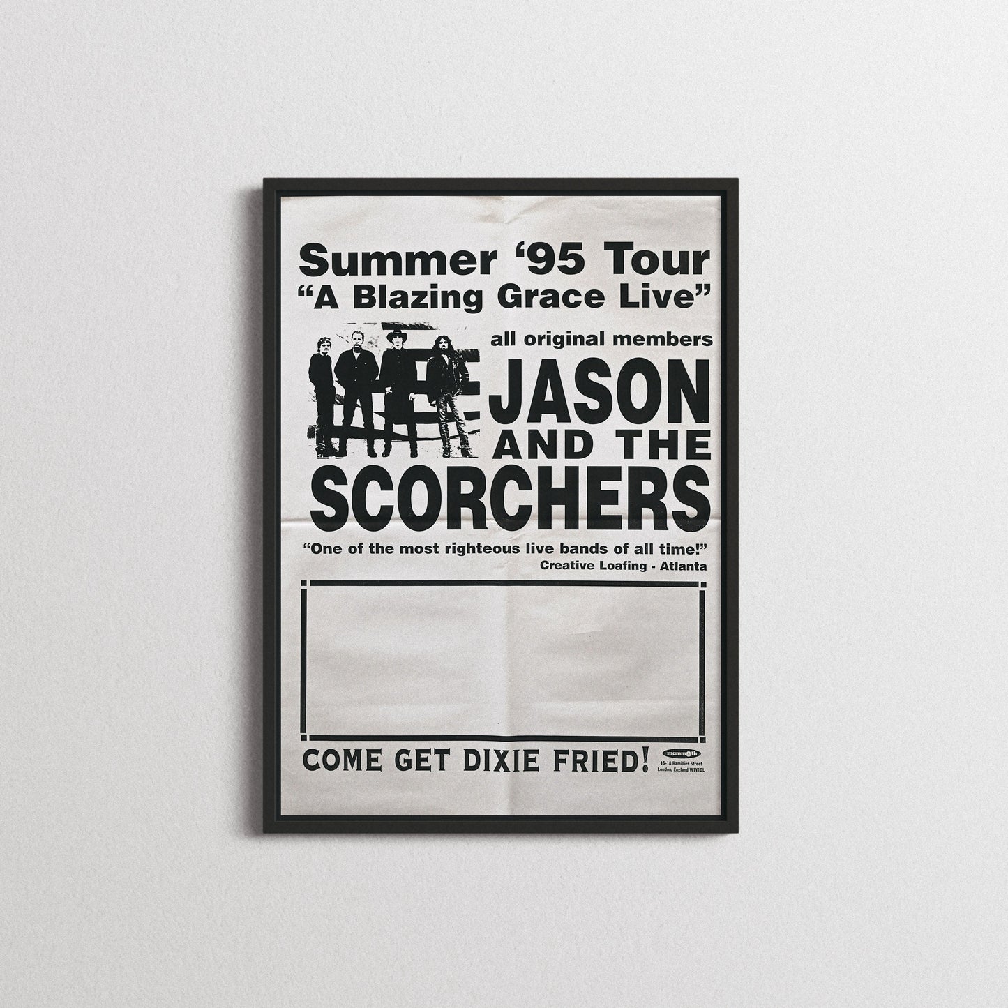Jason & The Scorchers - Summer 95 Tour - 1995