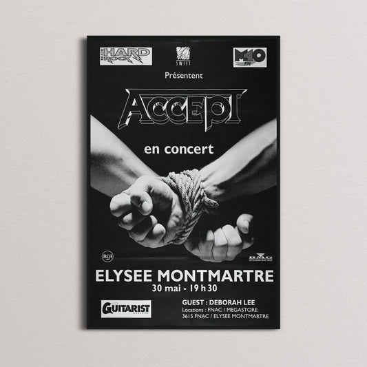 Accept - "Special Event Tour" - Elysée Montmartre - 1993