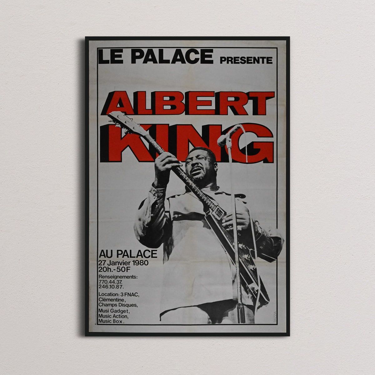 Albert King - Le Palace - 1980
