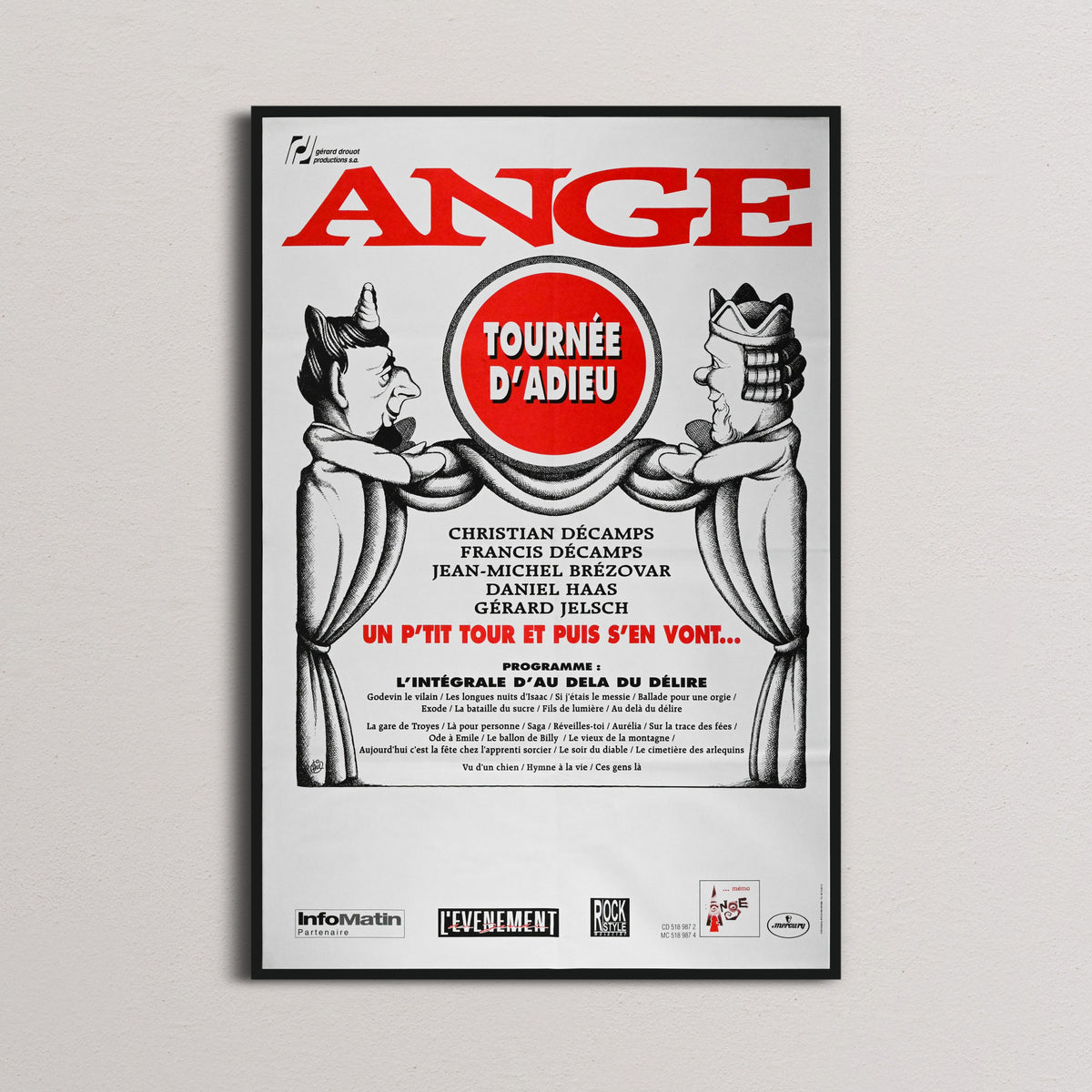 Ange - "Un p'tit tour et puis s'en vont" - 1995