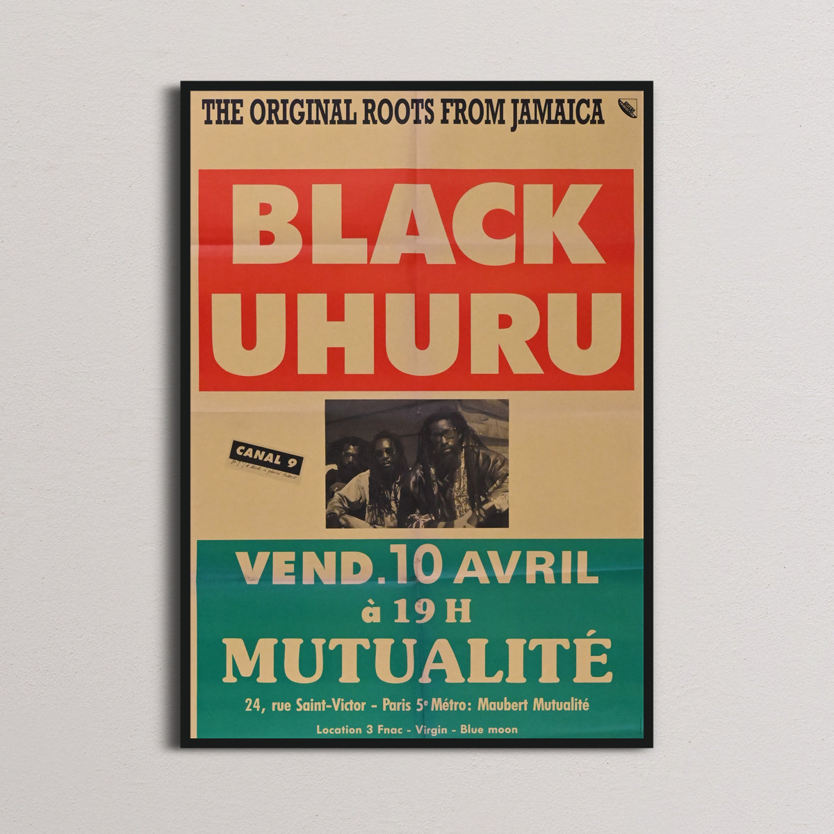 Black Uhuru - La Mutualité - 1981