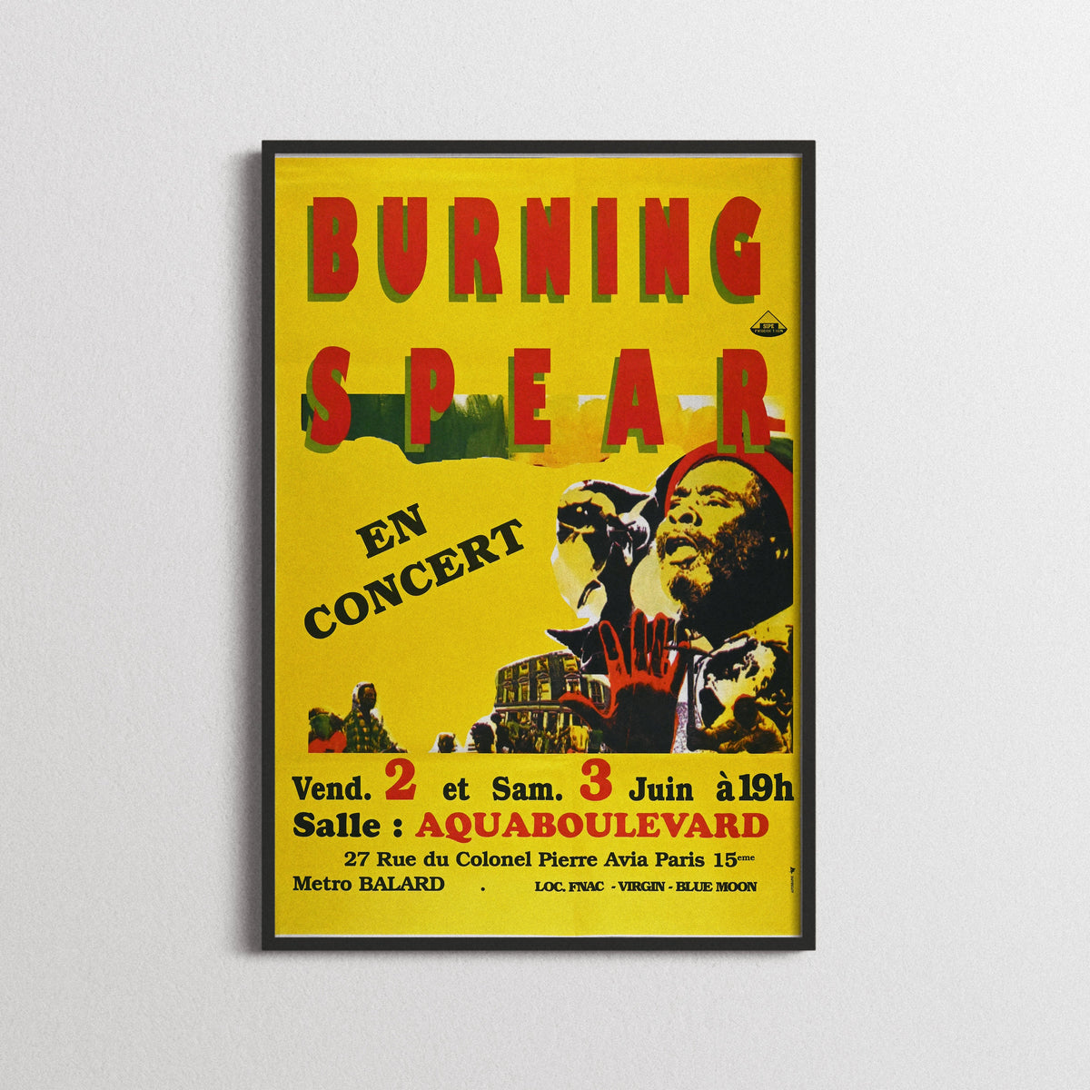 Burning Spear - Aquaboulevard - 1995