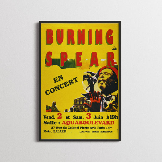 Burning Spear - Aquaboulevard - 1995