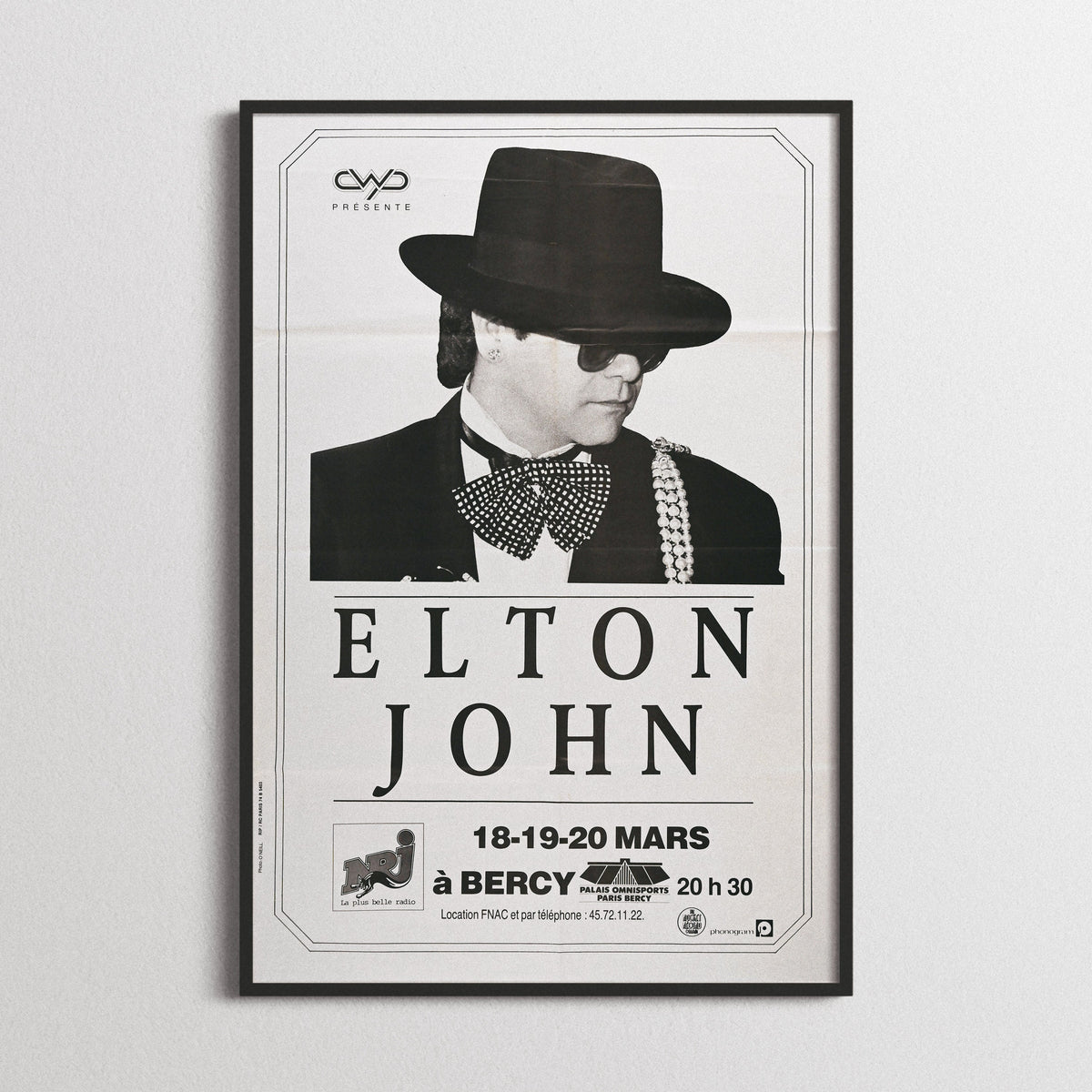 Elton John - "Ice on Fire" - Bercy - 1986
