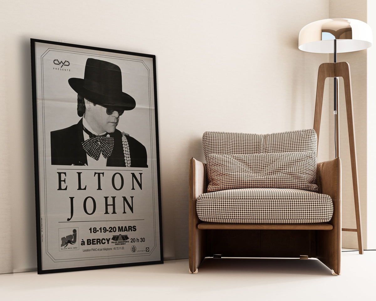 Elton John - "Ice on Fire" - Bercy - 1986
