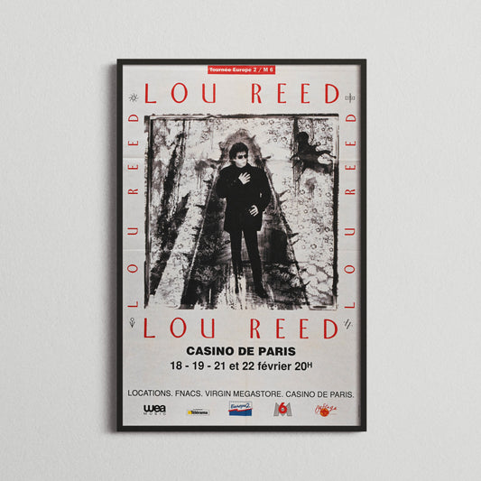 Lou Reed - "Magic and Loss" - Casino de Paris - 1992