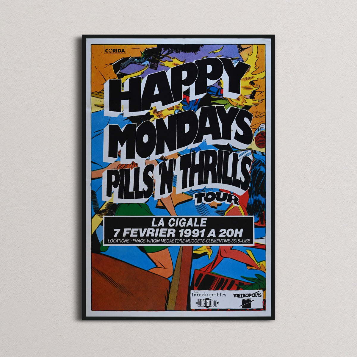 Happy Mondays - "Pills N Thrills Tour" - La Cigale - 1991