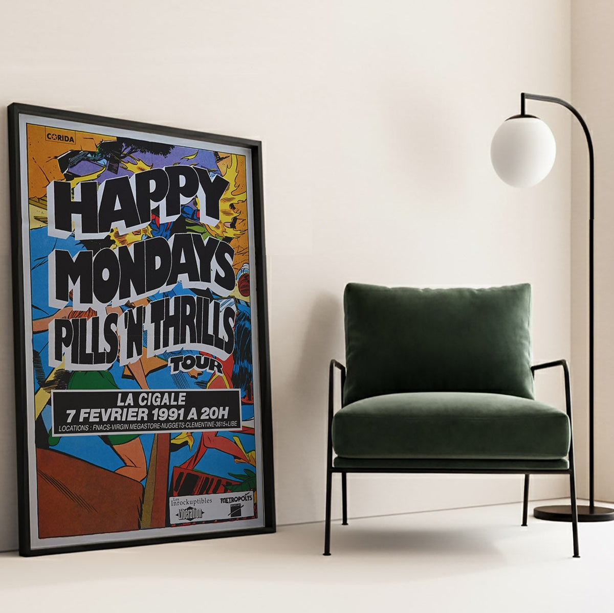 Happy Mondays - "Pills N Thrills Tour" - La Cigale - 1991