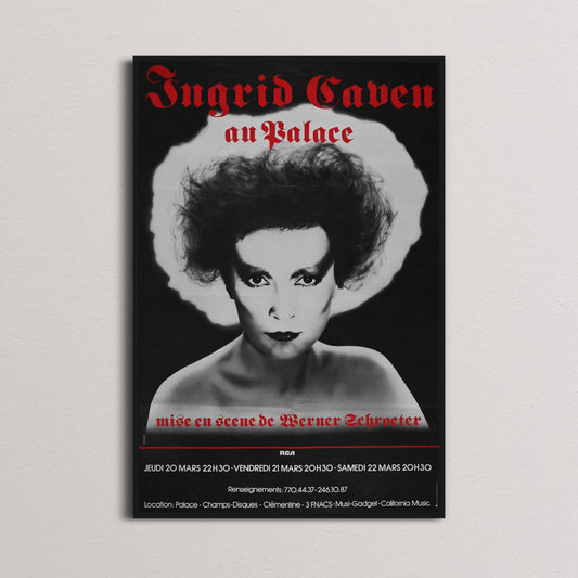 Ingrid Caven - Le Palace - 1980
