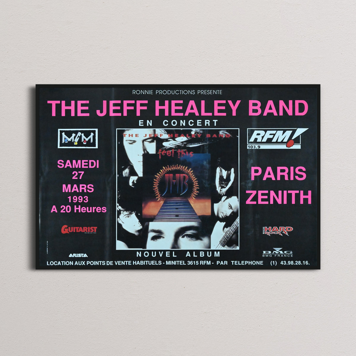 The Jeff Healey Band - Zenith - 1993