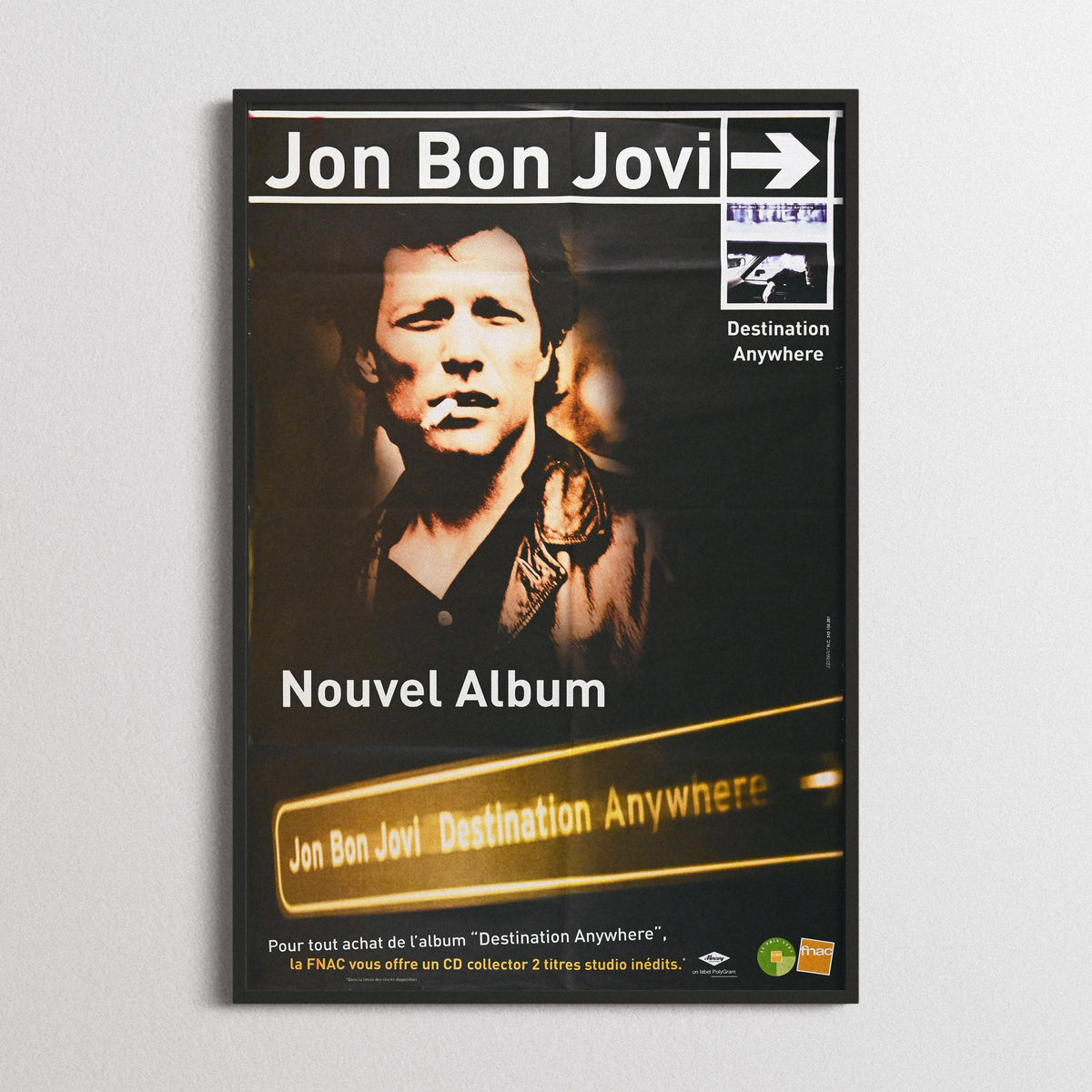 Jon Bon Jovi - "Destination Anywhere" - 1997