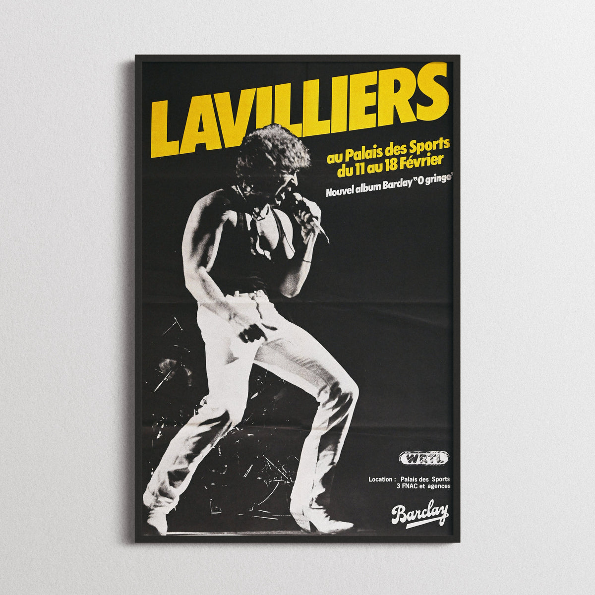 Bernard Lavilliers - Palais des Sports - 1980