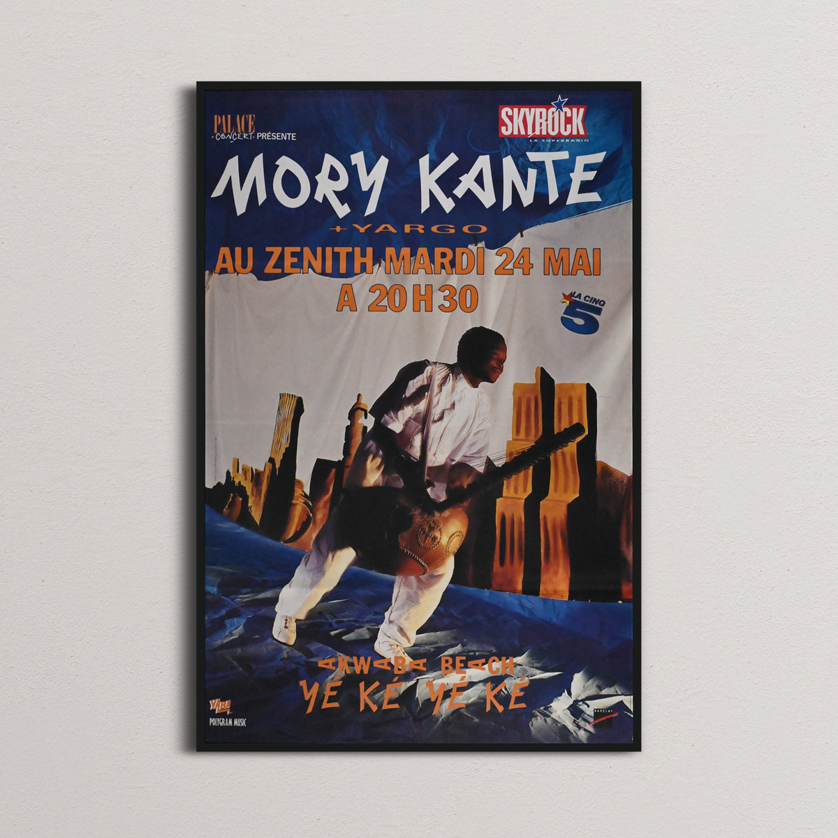 Mory Kante - "Akwaba Beach" - Zenith - 1988