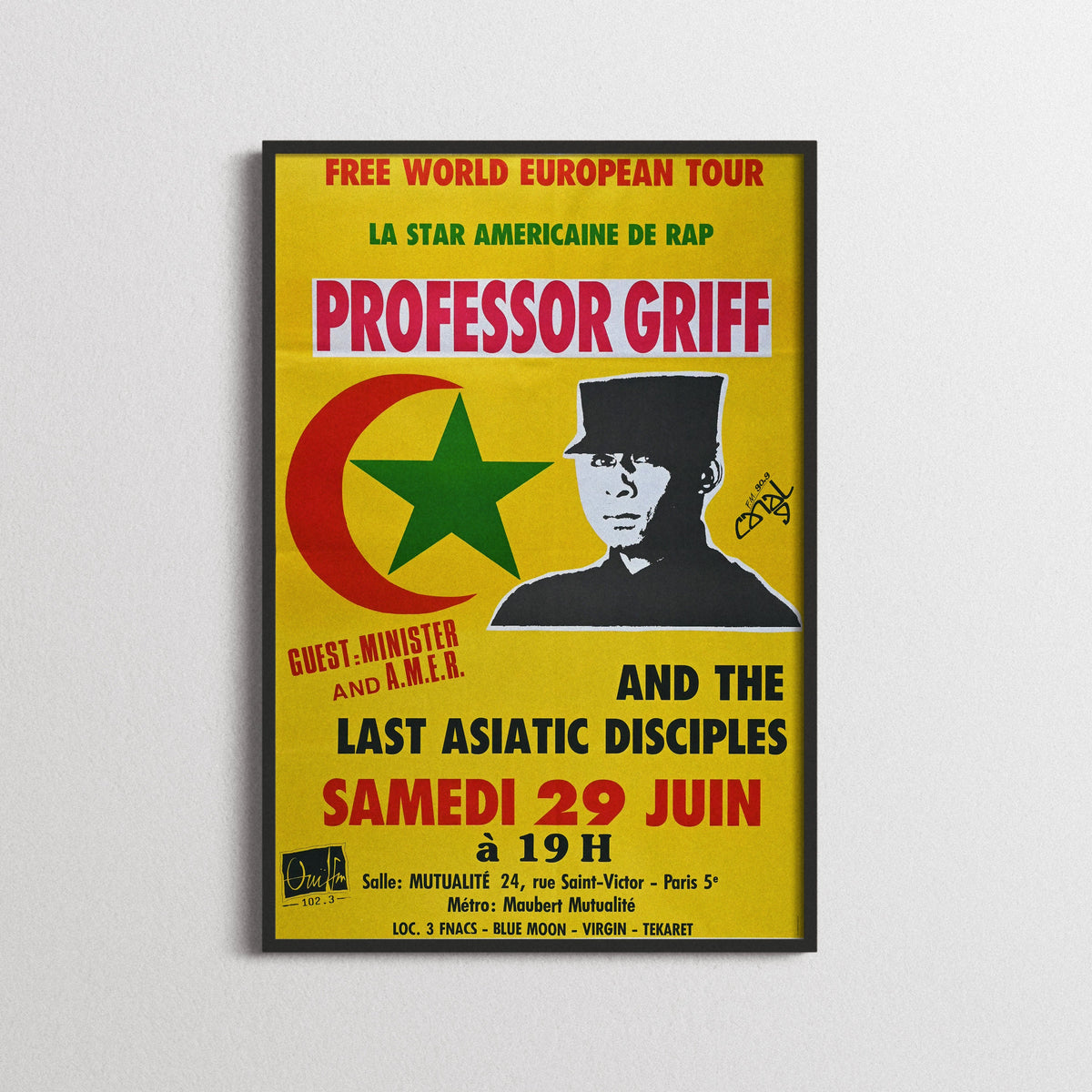 Professor Griff - La Mutualité - 1991