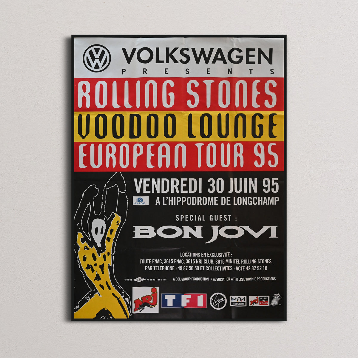 Rolling Stones - Hippodrome de Longchamp - 1995