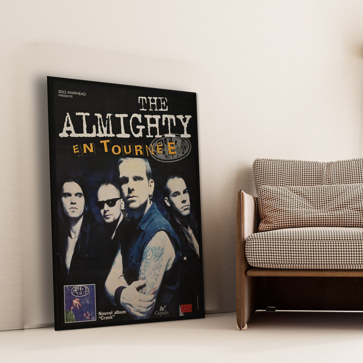 The Almighty  - "Crank Tour" - Zenith - 1994