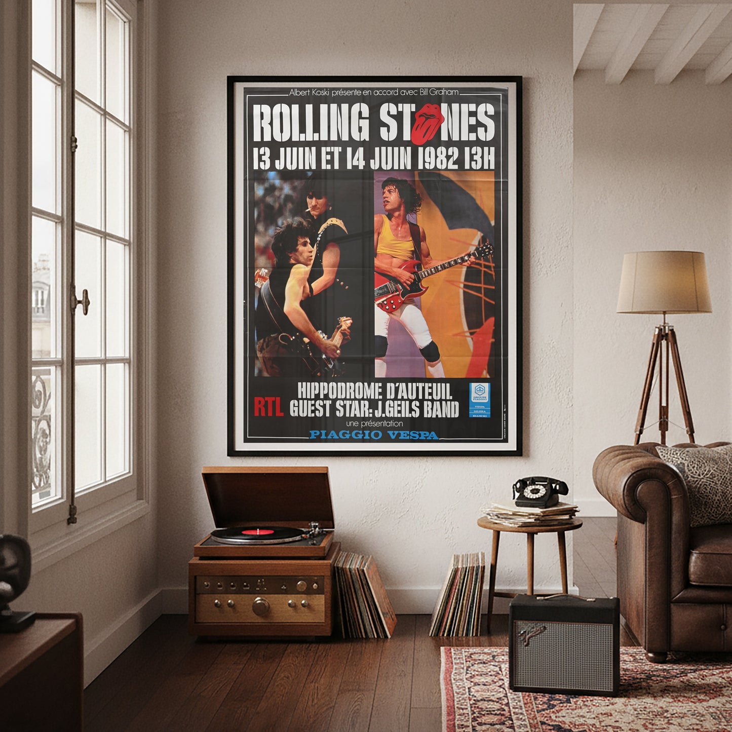 Rolling Stones - Hippodrome d'Auteuil - 1982