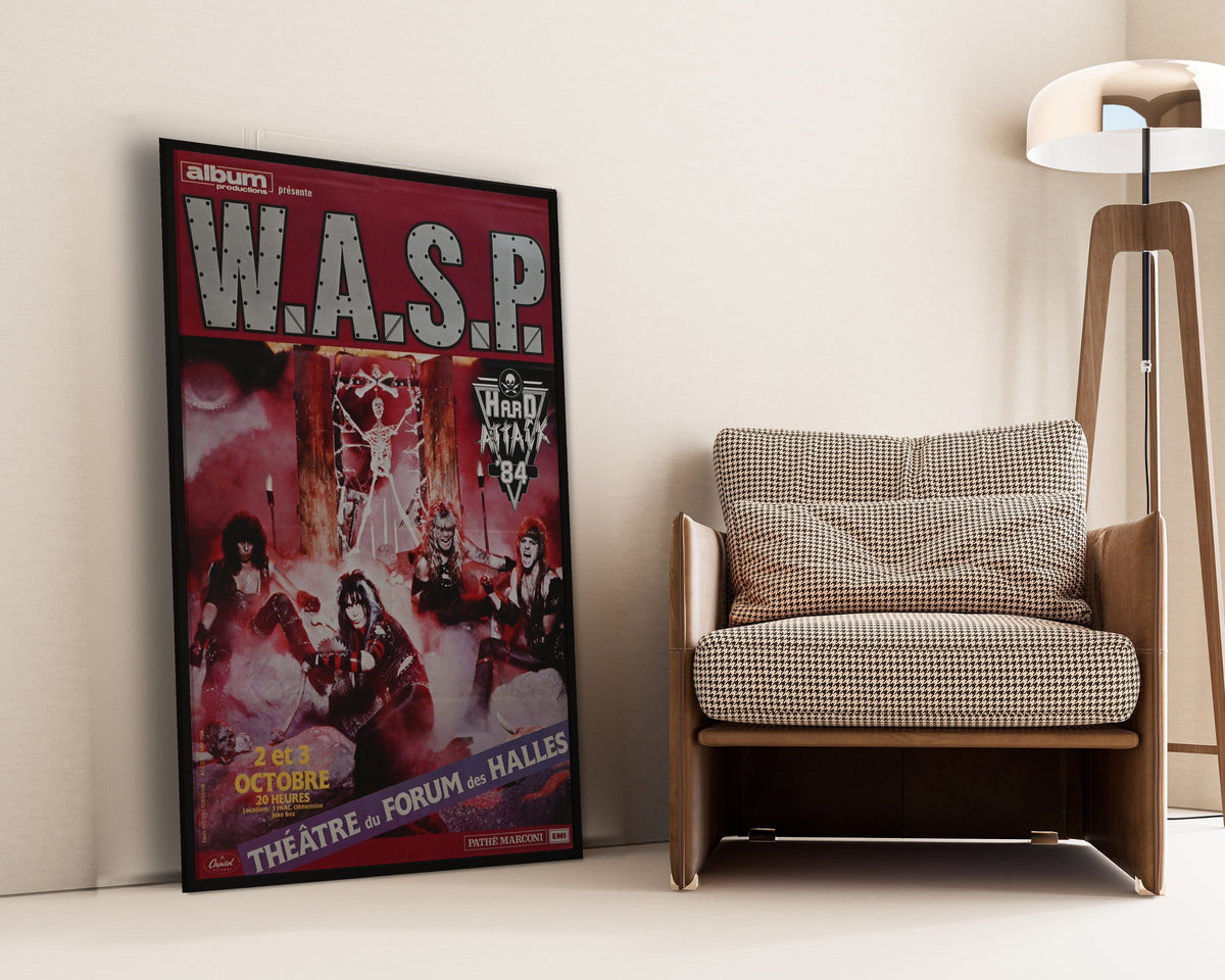 W.A.S.P. - "Winged Assassins"  - Forum Des Halles - 1984