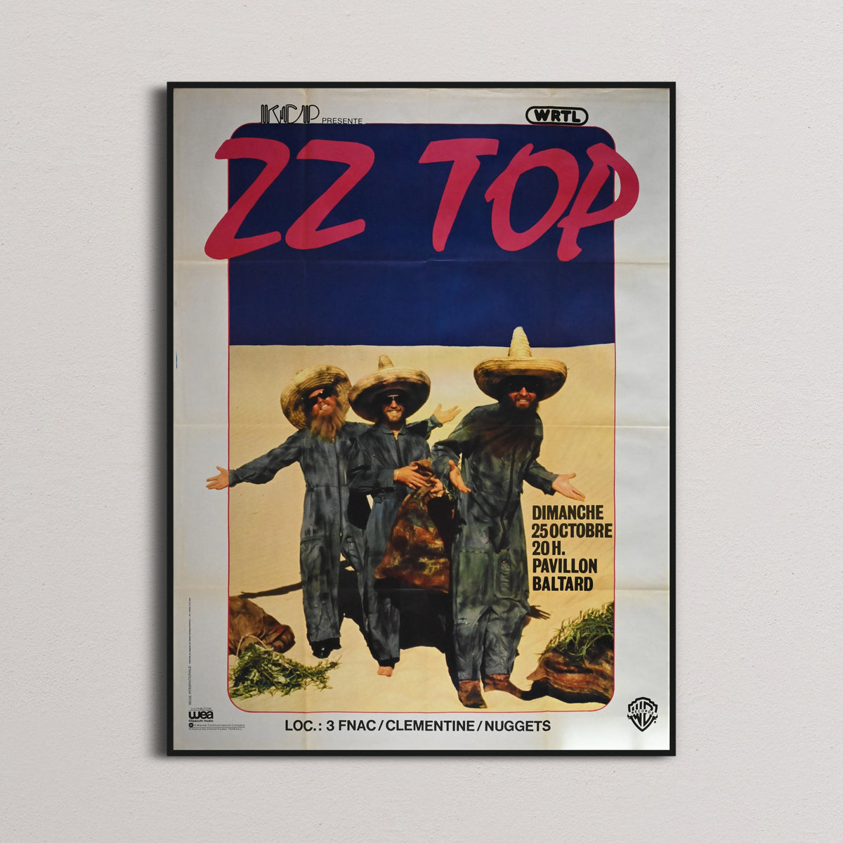 ZZ Top - Pavillon Baltard - 1981